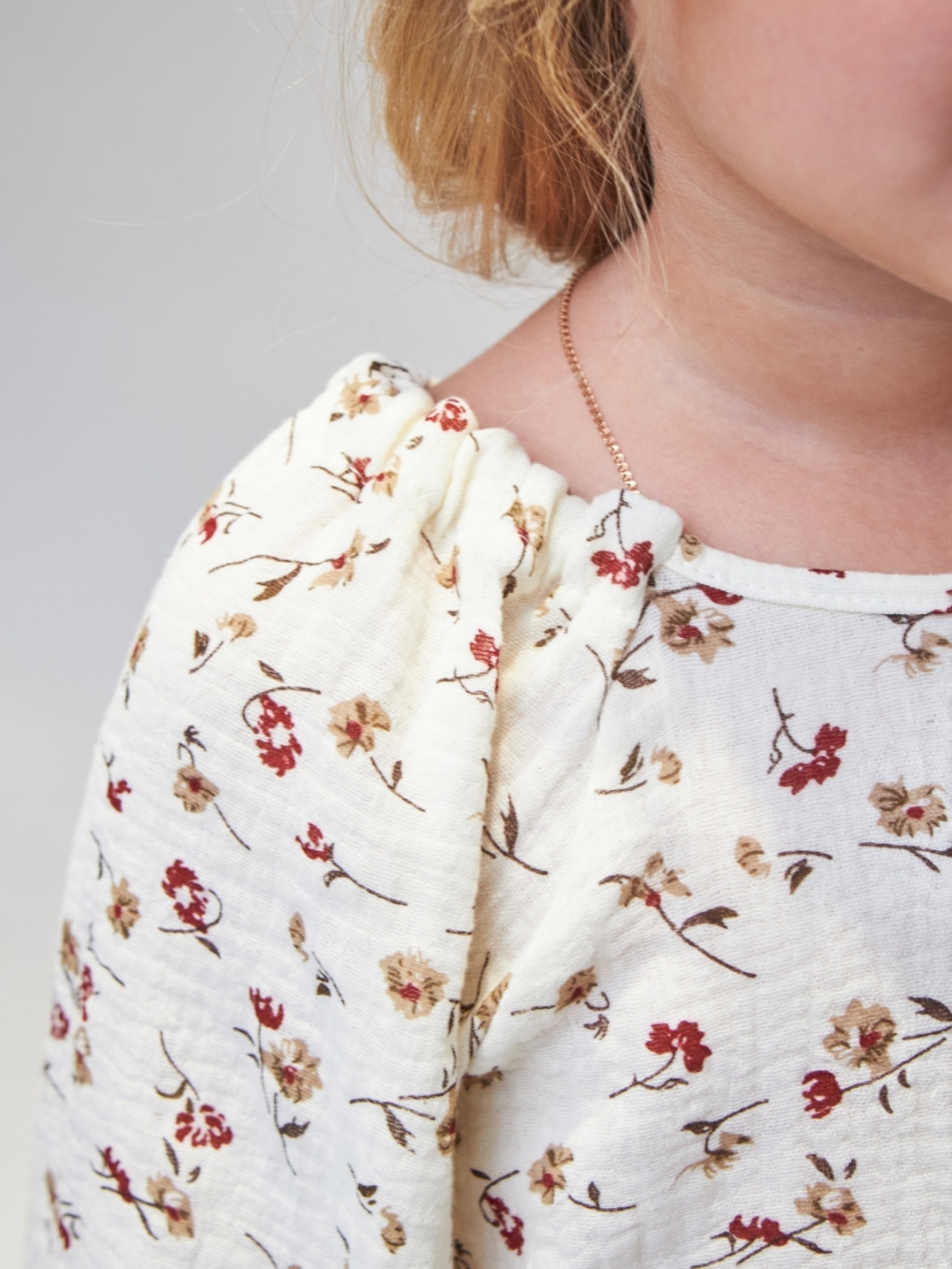 329-ЦВ1. Костюм детский Палаццо, цветной, хлопок 100%  муслин, размеры 98,104,110,116